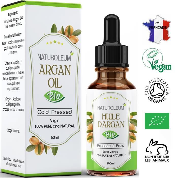 L'huile d'argan pure 100% Bio