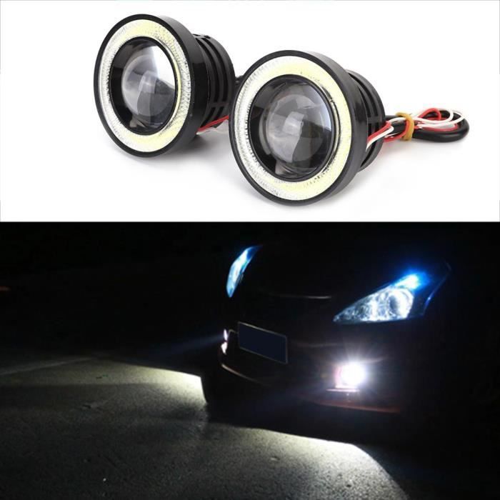 Phares /à LED pour Voiture Droit Feu Antibrouillard Avant