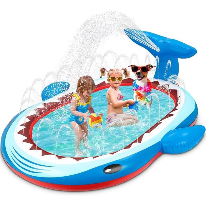 évier Jouet Avec Robinet Jeu Évier Cuisine DeAO - Set Eau Courant Pêche Enfants 3-8 Ans Bleu Jeu D'eau Enfant Pêche Fruits