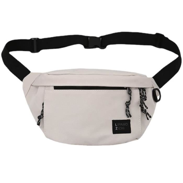 Taur Sac Banane Cuissard 4-en-1 Résistant à L’eau – Système Modulaire, Fermeture YKK Auto-bloquante, Noir, Pour Moto, Voyage, Quotidien