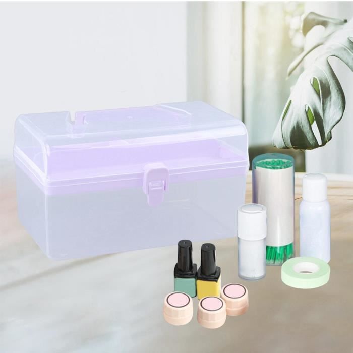 Boîte De Rangement Transparente à 24 Compartiments Pour Vernis à Ongles Et Rouges à Lèvres - 6