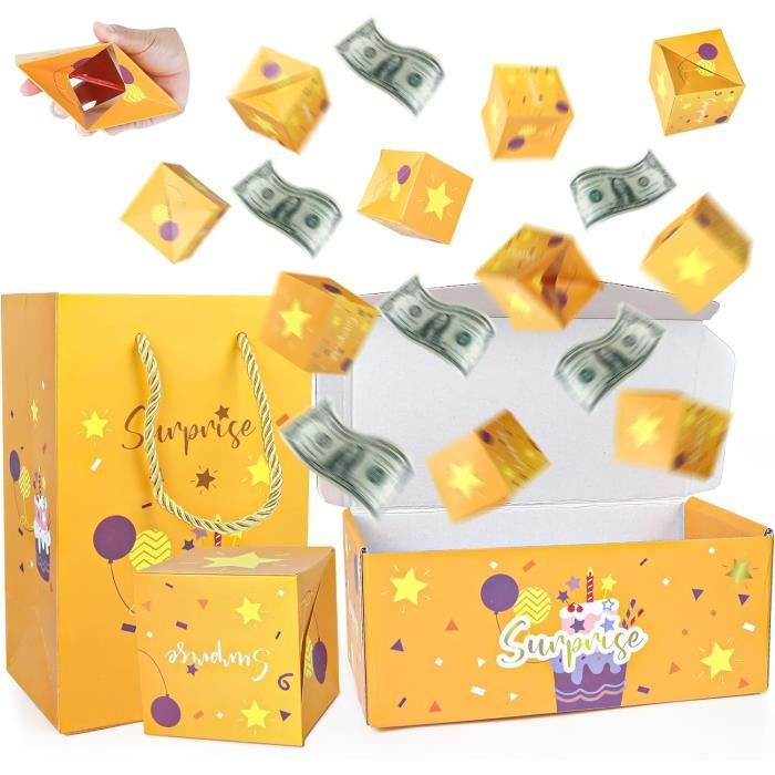 Coffret Cadeau Surprise, 10 Pièces Surprise Box Gift Box, Boîte Cadeau Diy,  Boite Surprise, Coffret Cadeau Explosion Confetti[H587] - Cdiscount  Beaux-Arts et Loisirs créatifs