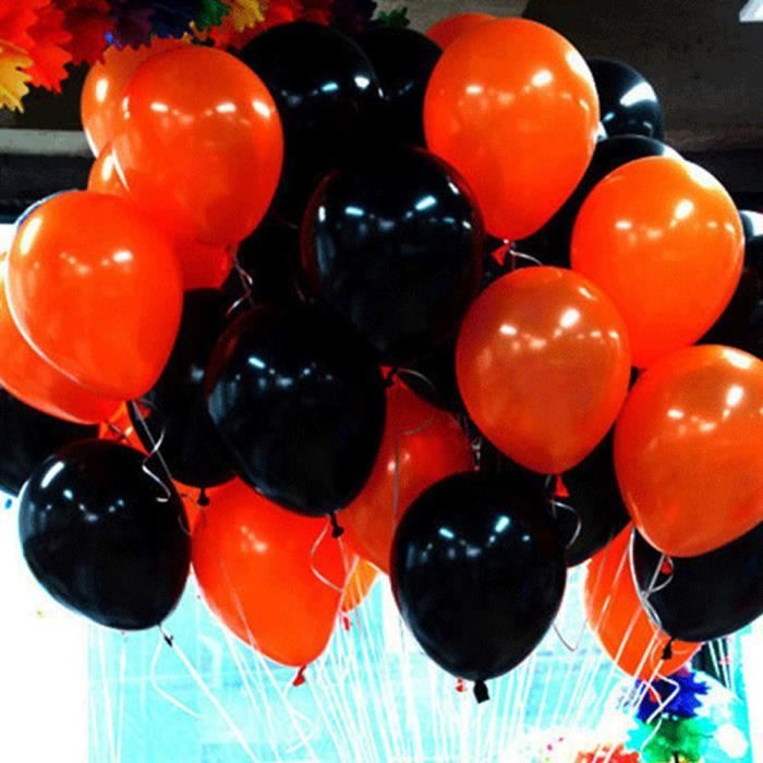 100pcs Ballons En Latex Orange Et Noir Ornement De Salle De Fete D Anniversaire De Halloween Hhyc Cdiscount Maison 100pcs Ballons En Latex Orange Et Noir Ornement De Salle De Fete D Anniversaire De Halloween Hhyc Cdiscount Maison