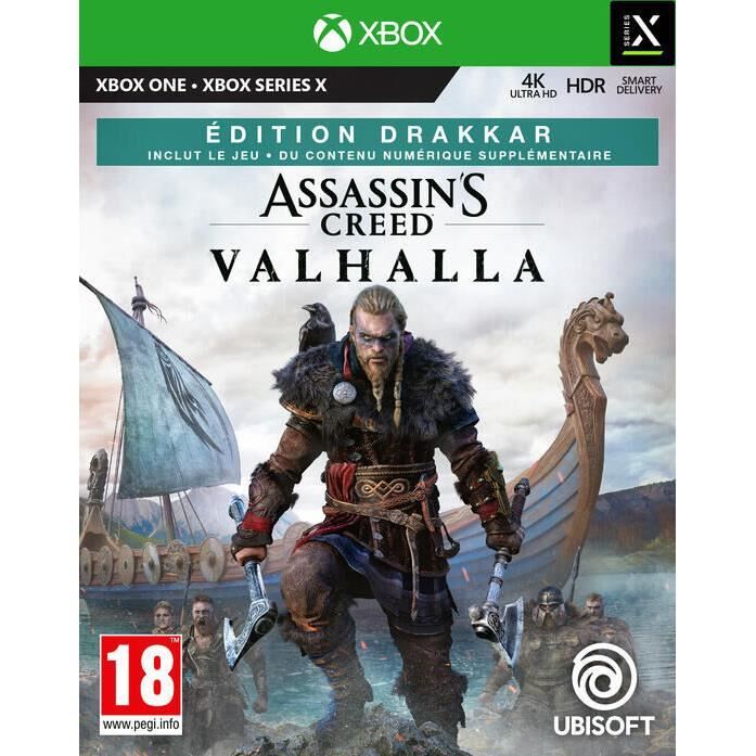 Jeu vidéo - Assassins Creed - Valhalla - Action/Aventure - Xbox One - Edition Standard