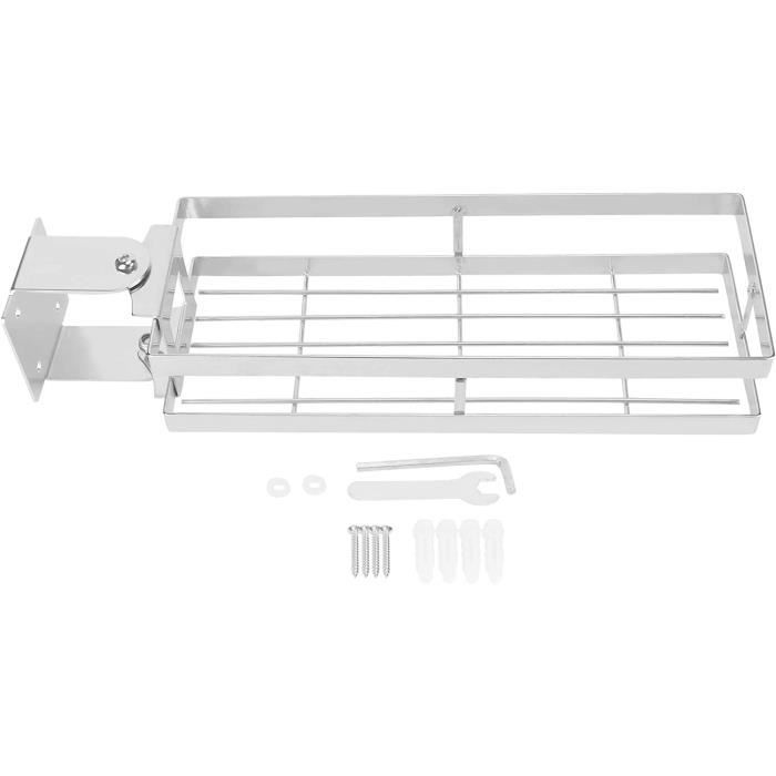 Organisateur Suspendu De Porte 5 Compartiments - Rangement Salle De Bain, Chambre, Camping, Gris, Capacité 15 Kg - 11
