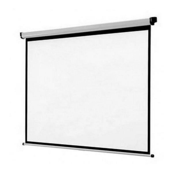 Écran de projection mural blanc 180 x 180 cm pour projecteur - Cdiscount  Maison