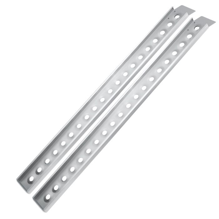 2 Rampes De Chargement Aluminium 161 Cm - Charge Max 4050 Kg - Pour Moto, Quad, UTV
