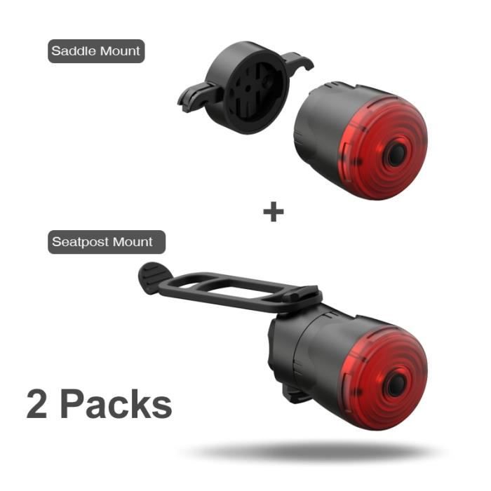Prophete Feu Arrière LED COB – Avec Fonction Stop Et Réflecteur Z, Pour Vélo électrique 6-48V, Homologation StVZO, Rouge