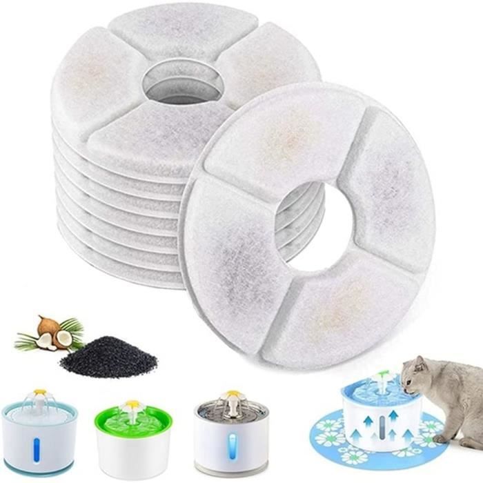Filtre À Chat Pour Fontaines 8Pack Filtres Pour Fontaine À Chat Chien Pour Fontaine À Eau Pour