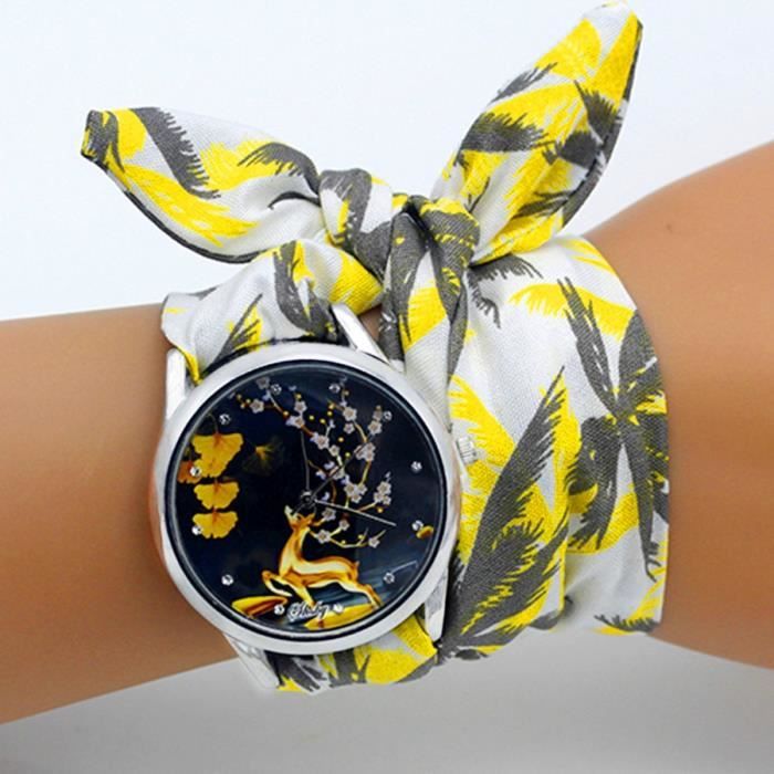 Montre bracelet soie store