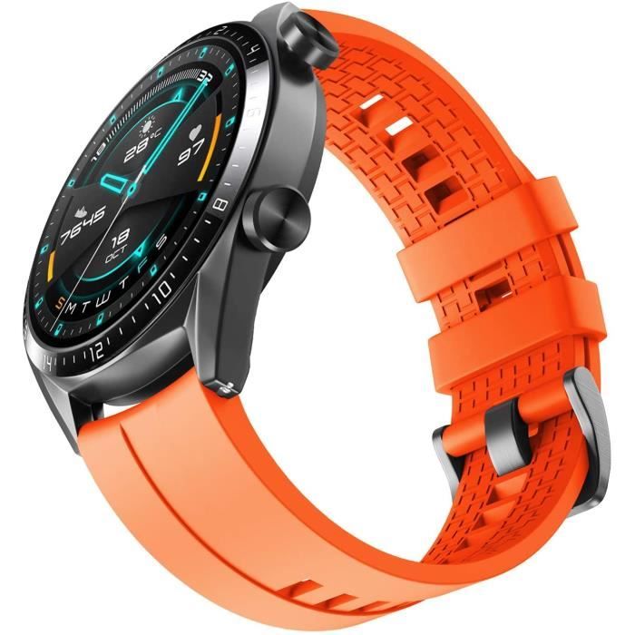 Montre huawei watch gt best sale 2 orange