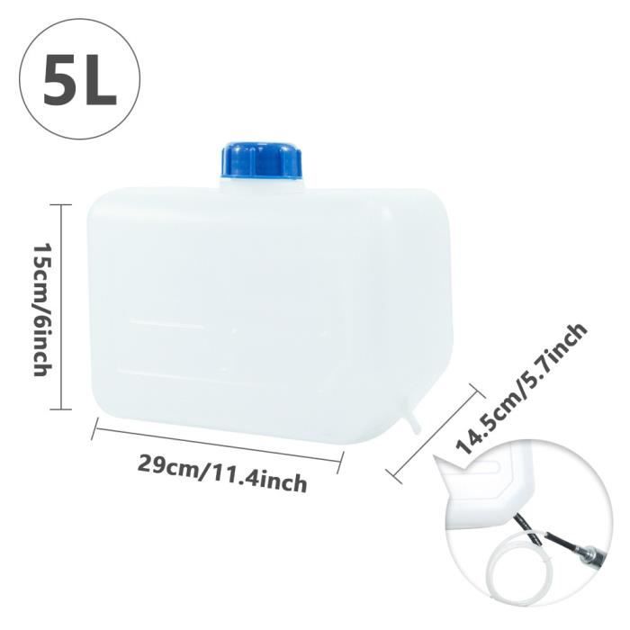Bidon D'Eau Pliable Windyday - 5L/10L/15L - Sans BPA - Pour Camping, Randonnée
