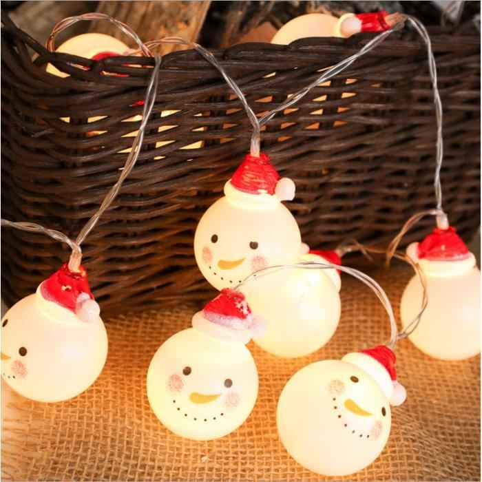 1 5m 10leds Decoration Noel Exterieur Guirlande De Noel Exterieure A Batterie Guirlande Lumineuse A Pile Exterieur Blanc Chaud Et Achat Vente Guirlande De Noel Cdiscount