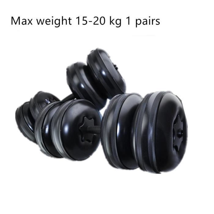 Set d'haltères avec poids – Gorilla Sports FR