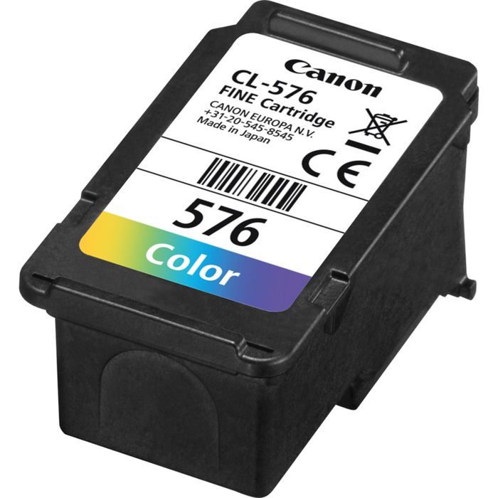 Cartouche dencre CANON CL-576 - Multicolore - Rendement 100 pages - Produit dorigine