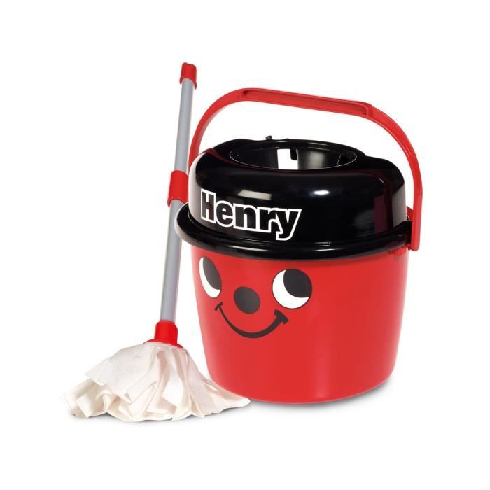Jouet Aspirateur Casdon Little Henry - Réplique Fonctionnelle Avec Bac Amovible - Tuyau Et Accessoires Inclus - Pour Enfant à Partir De 3 Ans