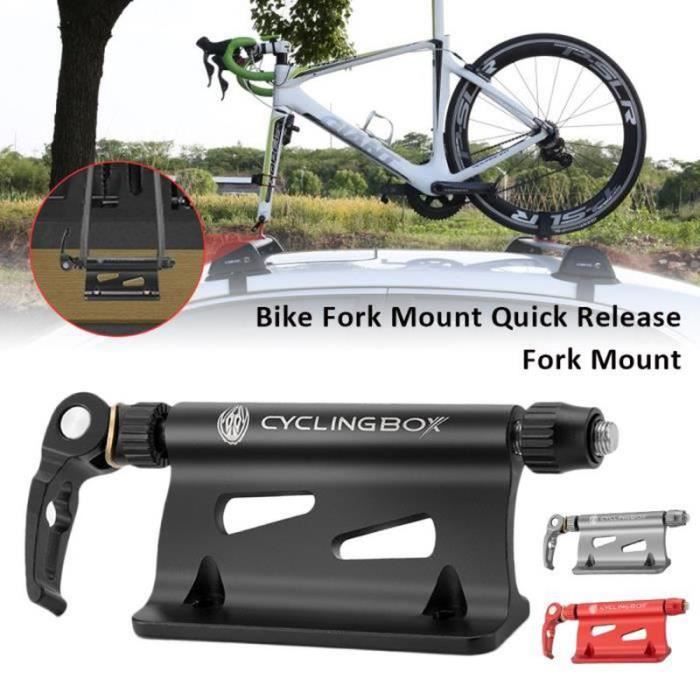 Crochet Pliable Pour Fourche Avant Vélo Brompton - Protège La Peinture, évite L'inclinaison, En Alliage Aluminium - 4