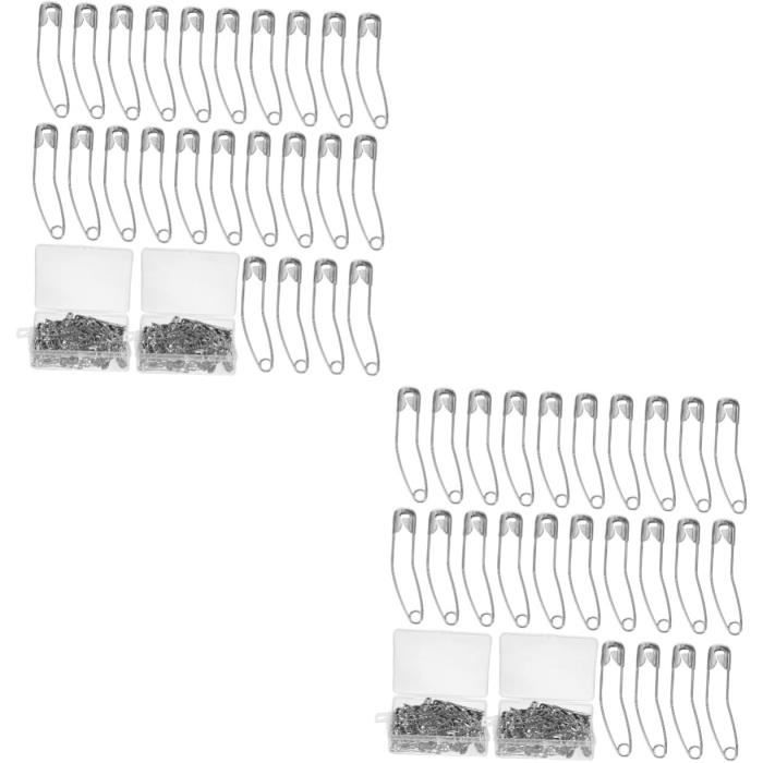 Tinoaly Lot De 1 000 épingles à Coudre En T Pour Perruque, 2,5 Cm, En Métal Argenté Pour Bloquer La Planche, Le Tricot, Le Crochet, La Fabrication De Perruques, La Suspension De