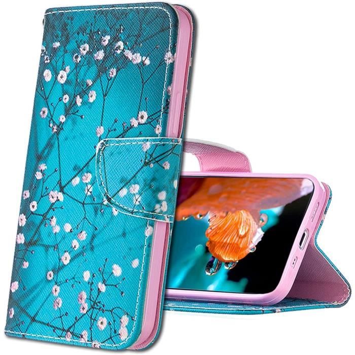 Coque à Clapet (bookstyle) Pour Oppo A74 4G / F19 4G - Bleu - TPU - Marque Mtb - Neuf