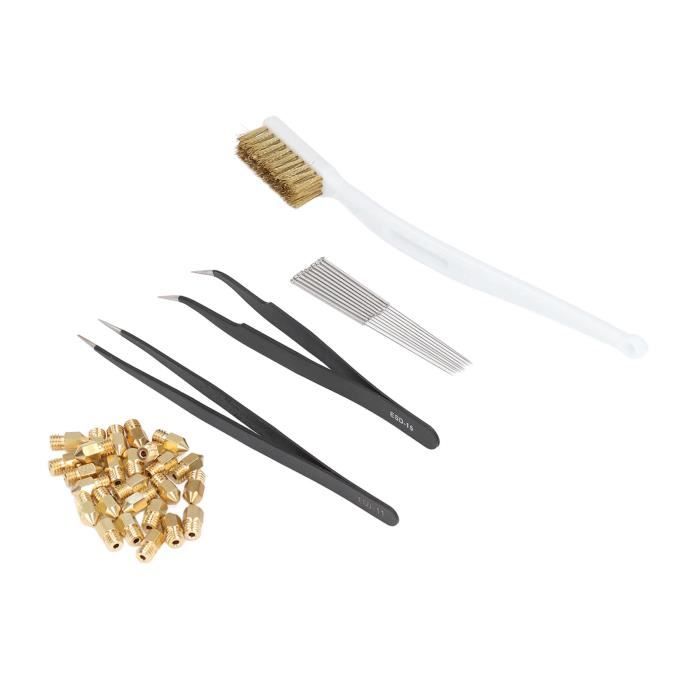 AJOYIB Kit D'Outils Complet 61 Pièces Pour Imprimante 3D - Outils De Modélisation, Nettoyage Et Finition