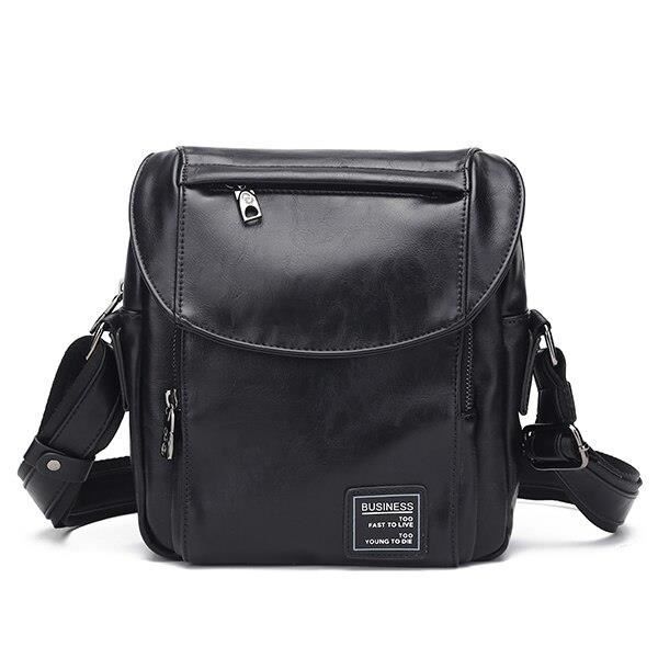 Sac Bandoulière Messenger Allen Edmonds En Cuir Marron - Vintage - Neuf Sans étiquettes