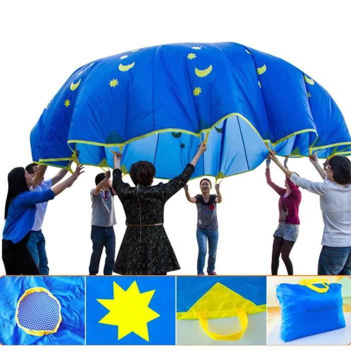 Beejune Lot De 2 Parachutistes Jouets – Vert Et Bleu – Lancement Aérien – Sans Pile – Motricité Extérieur