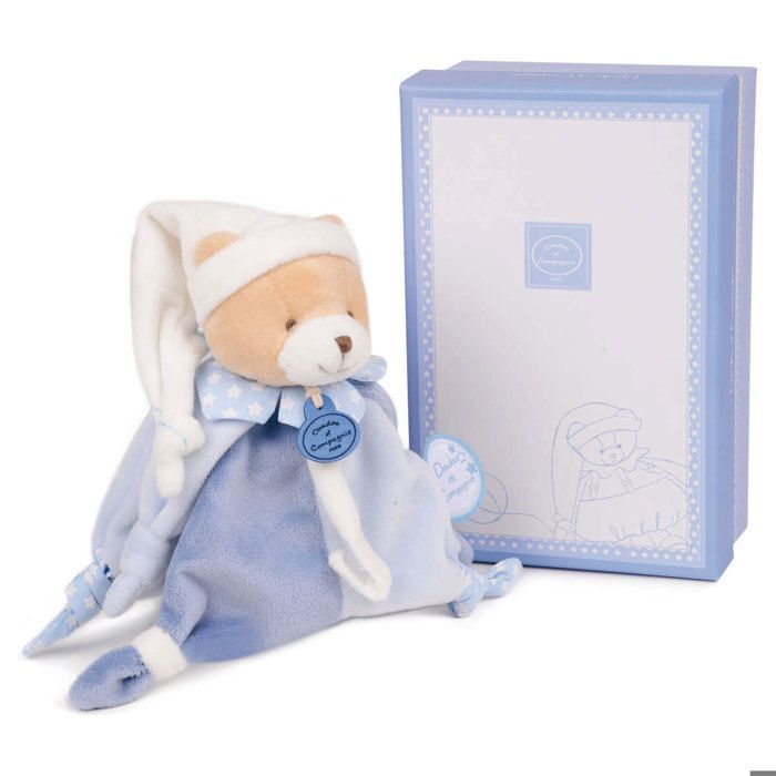 Doudou et compagnie chien toopi attache sucette clearance