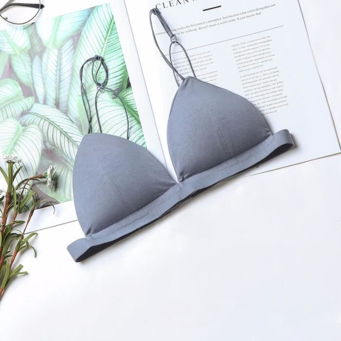 Soutien-gorge Triangle - Noname - Vert - Sans Armatures - Confortable