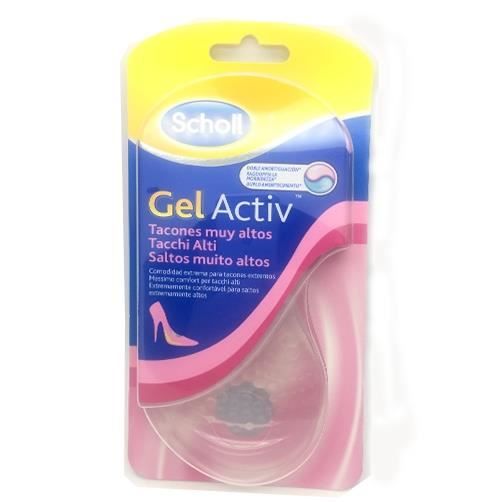 Scholl Gel Activ Tacchi Alti Cuscinetto Trasparente Misura Da 35 a 40.5 1 Paio
