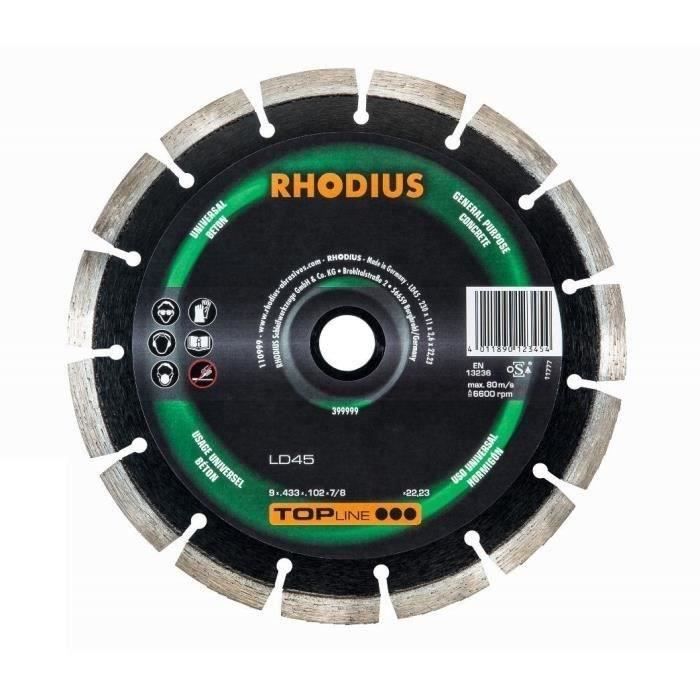 Disque diamant segmenté TOPLINE Ø300mm, segments (longueur x épaisseur) 11 x 2,8mm, alésage 25,4mm