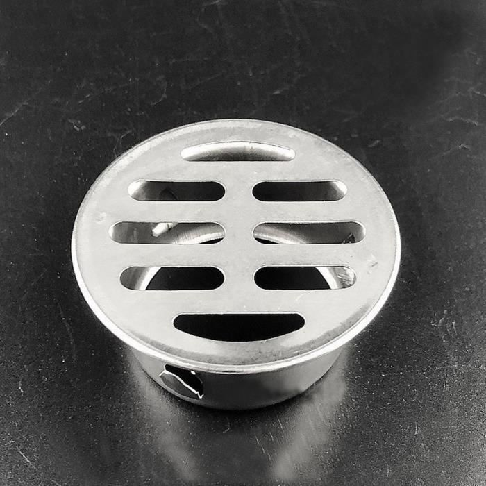 Siphon De Sol Rond En Acier Inoxydable 304 - 3 Pouces - Pour Drainage Toiture, Balcon, Salle De Bain, Garage - 8