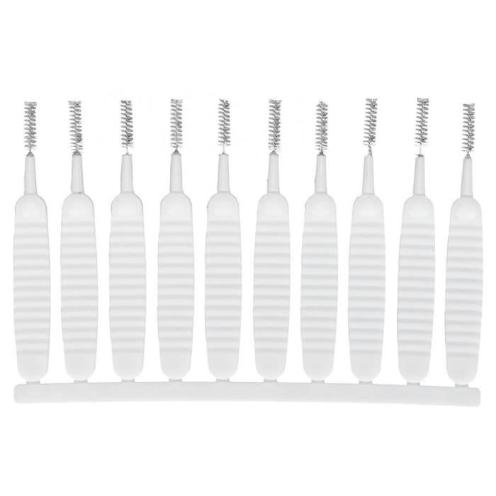 20 Brosses De Nettoyage Miniatures | Pour Pommeaux De Douche, Claviers Et Petits Trous - Nylon Souple