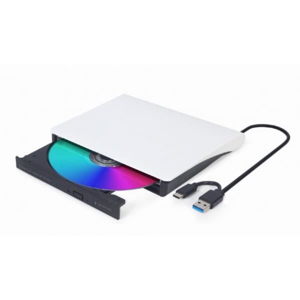 Gembird DVD USB 03 BW lecteur de disques optiques DVD±RW Neuf - vue 3