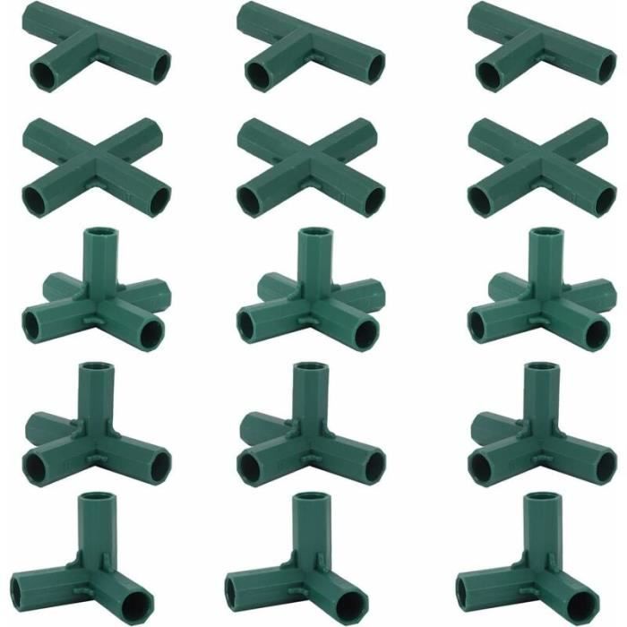 2 Pièces Connecteur Angle Droit Pour Étendoir à Linge - Accessoires Pratiques Et Décoratifs