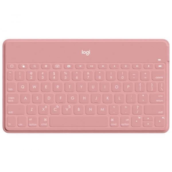 Logitech Keys-To-Go - Clavier - Bluetooth - QWERTY - Espagnol - rose colorado - pour Apple iPad / iPhone / TVLogitech Keys-To-Go.