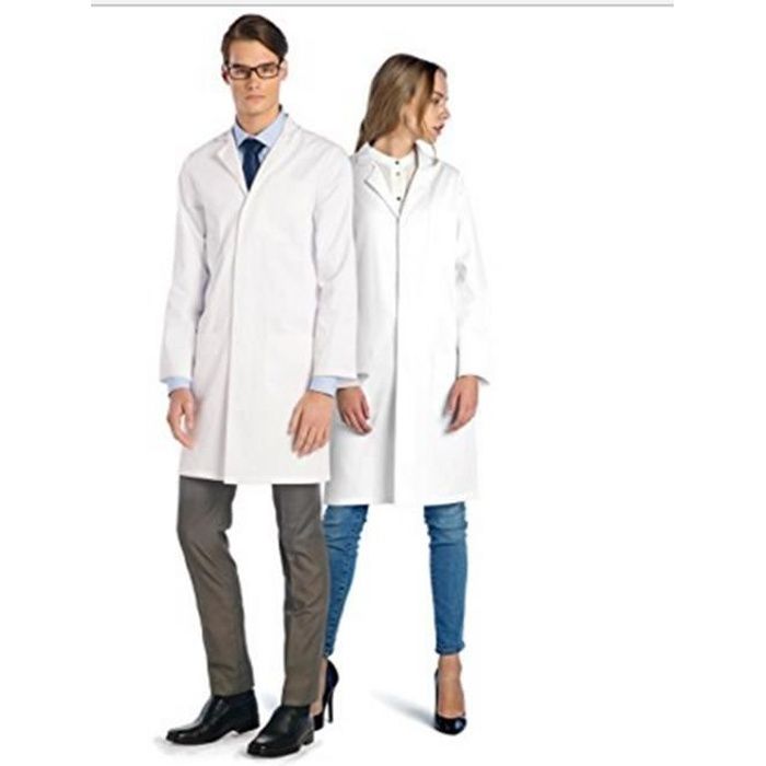REMYCOO Blouse blanche chimie etudiant Blouse de laboratoire blanche manches longues chimie laboratoire medical pour garcon Blanc Cdiscount Pret a Porter