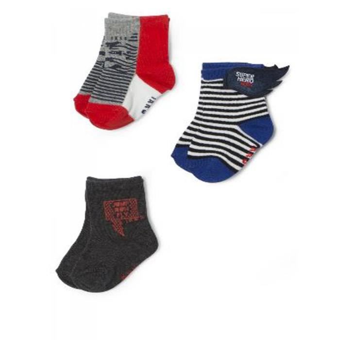 Ikks Lot De Chaussettes Bleu Navy Bebe Garcon Ikks Bleu Cdiscount Pret A Porter