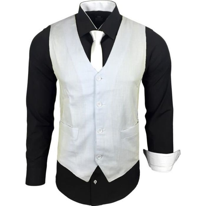 gilet chemise