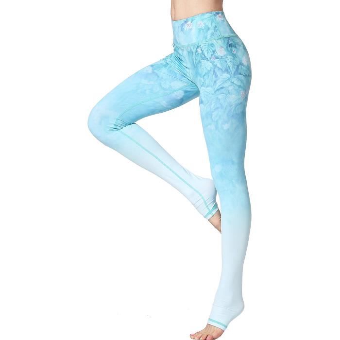 legging bleu clair