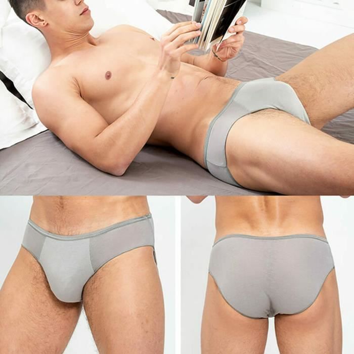 jetable homme coton gris XXL Sous