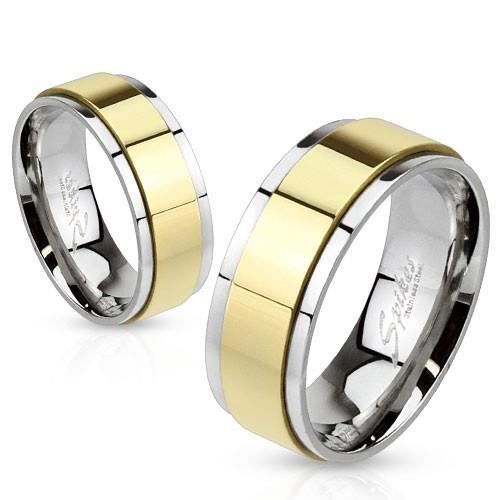 Bague Acier Inoxydable Poli Miroir - Largeur 4 Mm, Tailles 48 à 69, Mixte