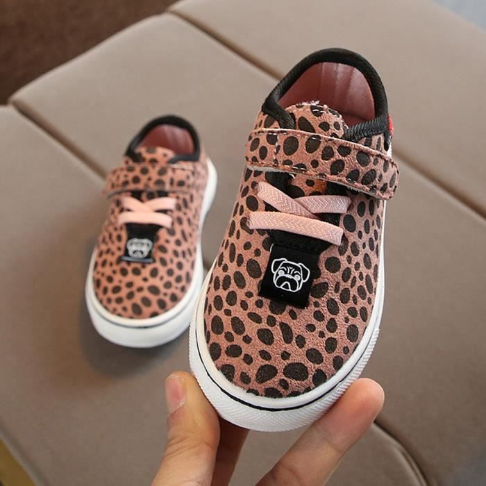 Enfants tout petits b b gar ons baskets imprim l opard fille