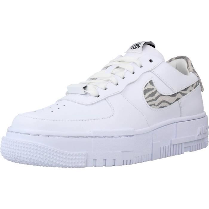 Basket Nike 111291 Blanc NIKE 39 Textile Carre Lacets Blanc Cdiscount Chaussures
