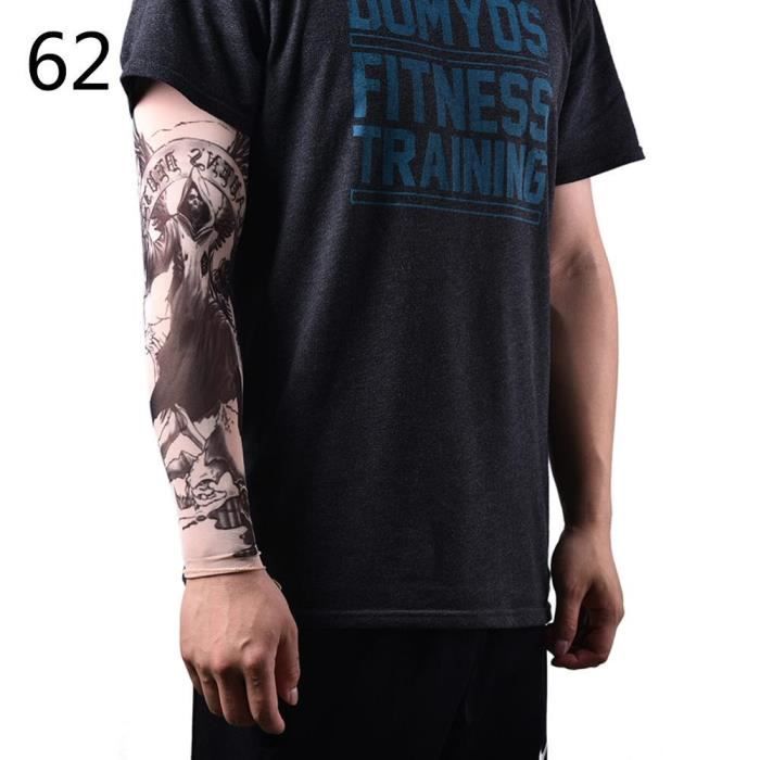 Manches De Tatouage De Bras, 6 Pack Hommes Faux Tatouage Temporaire