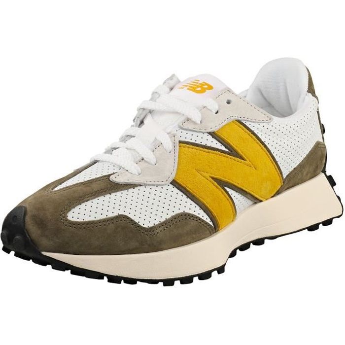 Baskets New Balance 327 MS327PO Homme Vert Blanc 42 EU Vert blanc