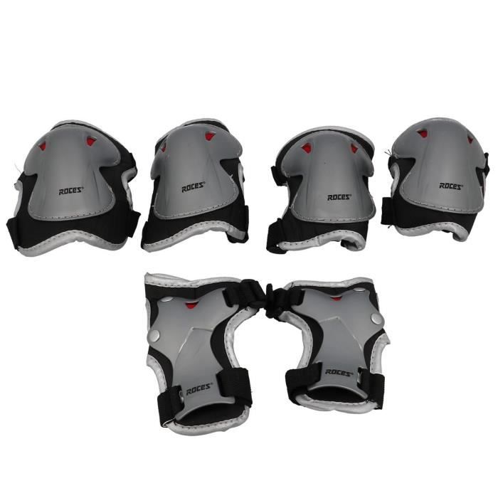 Kit protection roller skateboard Tripack basic jr noirgrs Eurotop