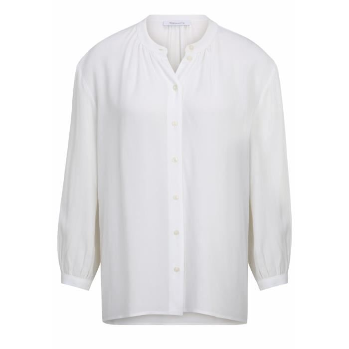 Blouse col montant femme Tamaris Annecy bright white 44 Bright