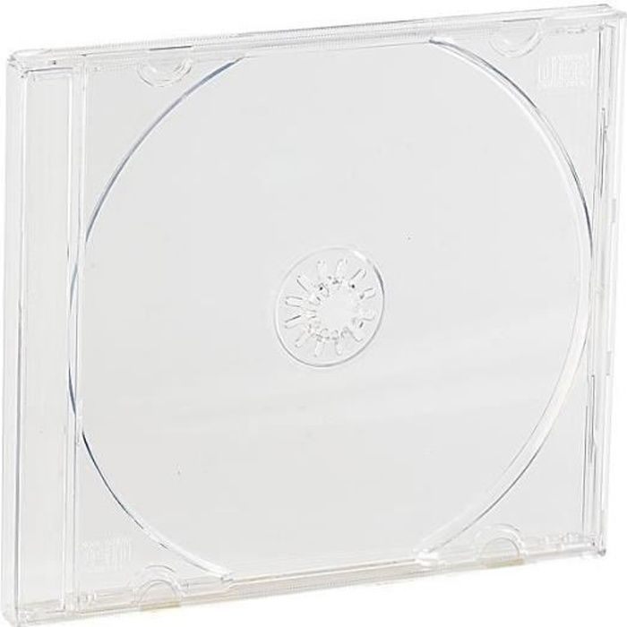 Range CD, Pochette CD en Plastique Dur DVD/VCD Range CD 40 PCS