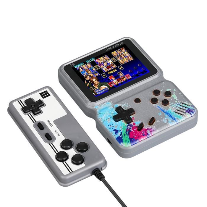 Console Portable T8 3.5 pouces 500 Jeux Connexion TV Manette Supplémentaire - vue 4
