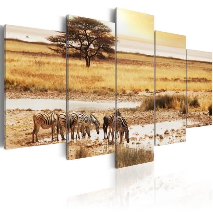 Tulup Impression sur Verre 100x50cm décoratifs muraux